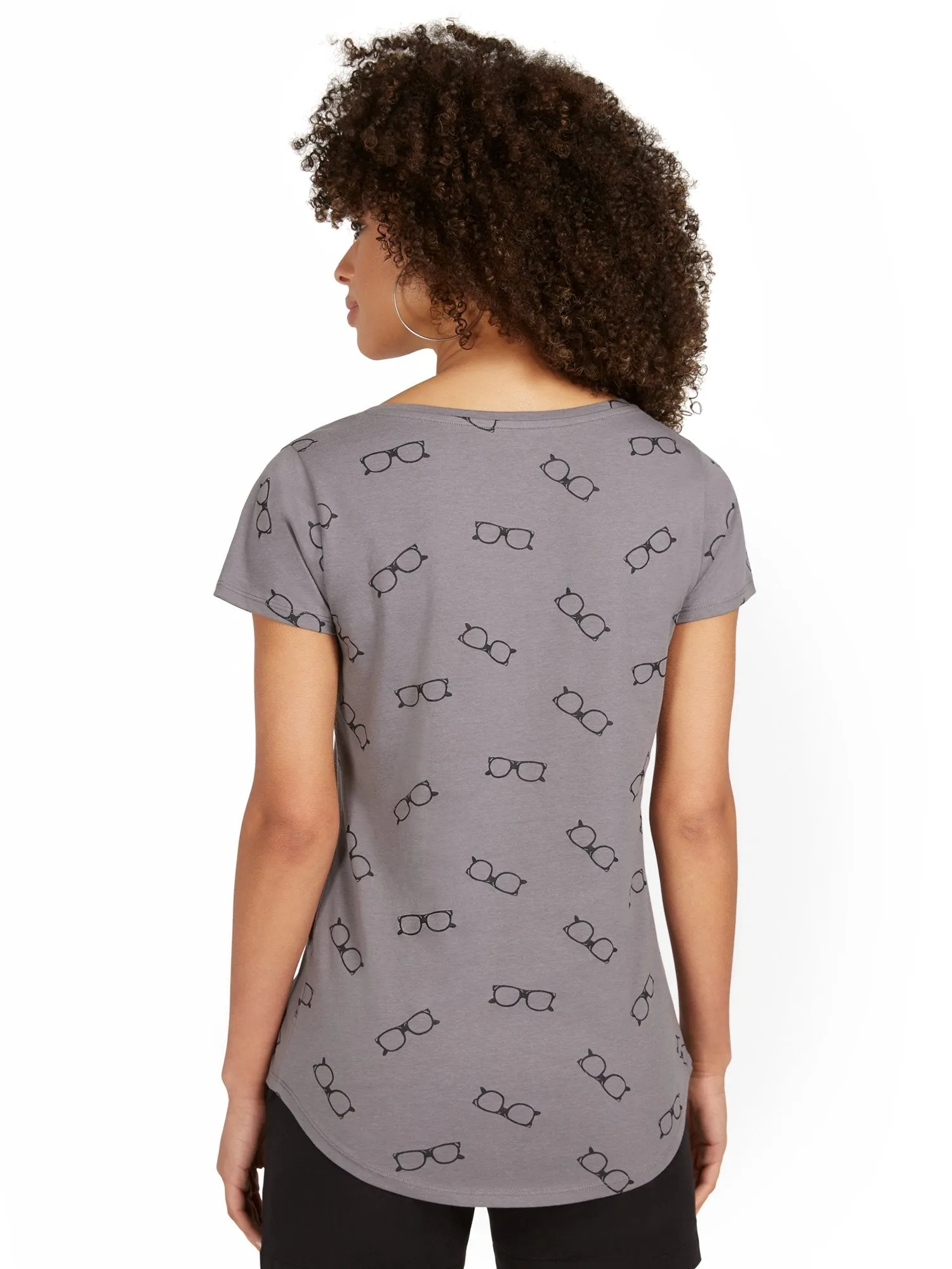 Sunglasses V-Neck Perfect Tee
