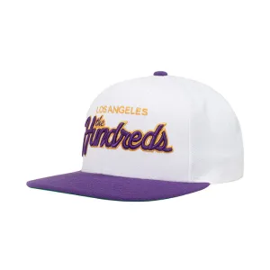 The Hundreds Team 2 Snapback - White