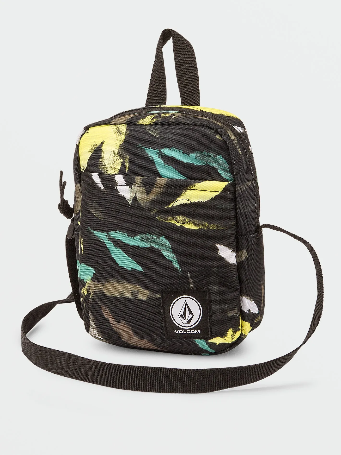 Volcom Cross-Body Stash Bag - Black Combo