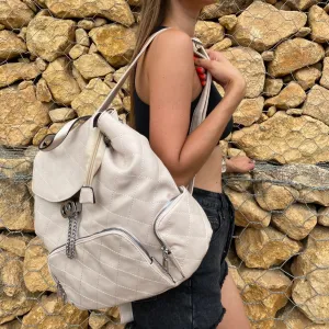 Yellow& Brown Backpack from Spain