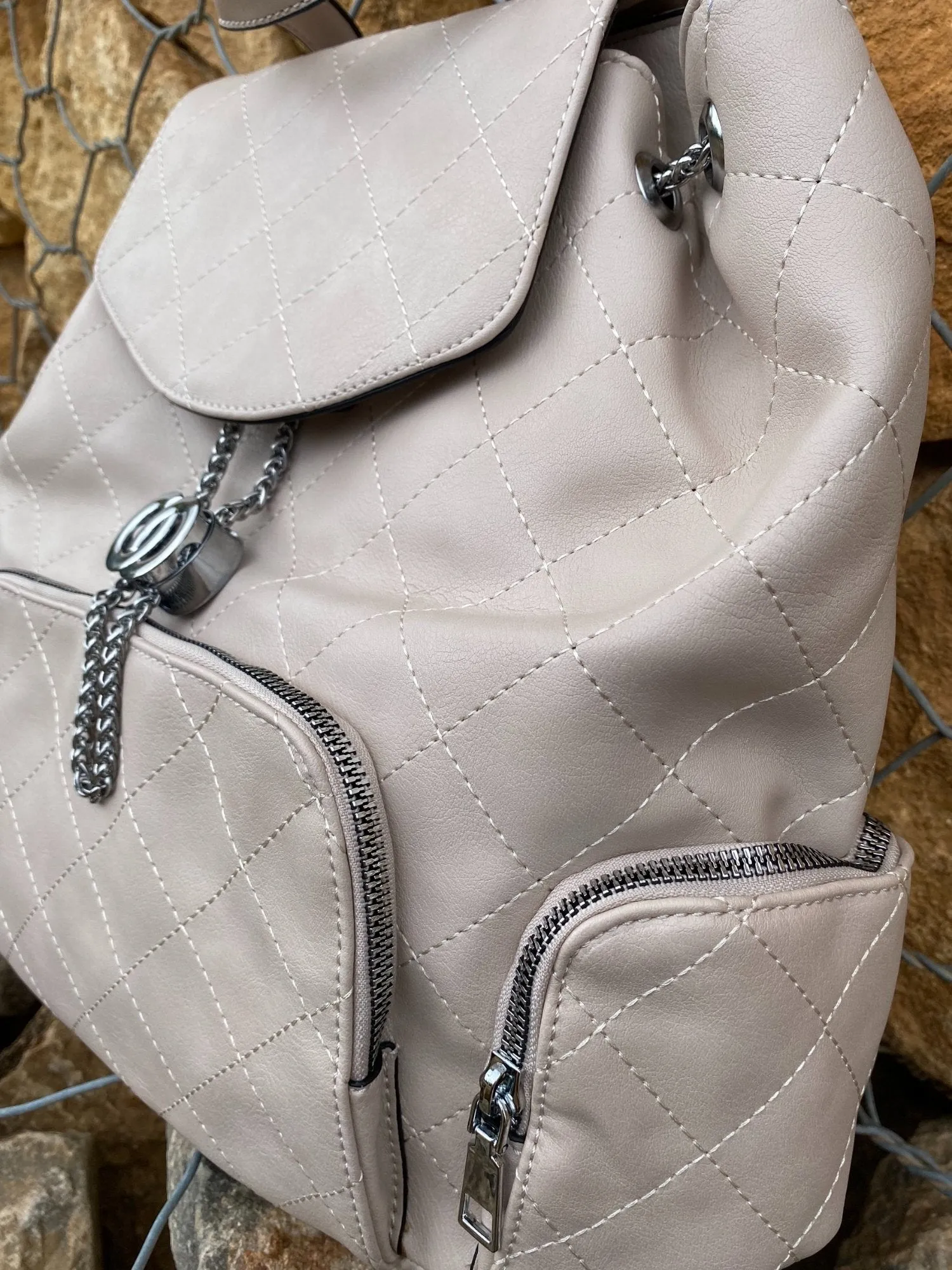 Yellow& Brown Backpack from Spain