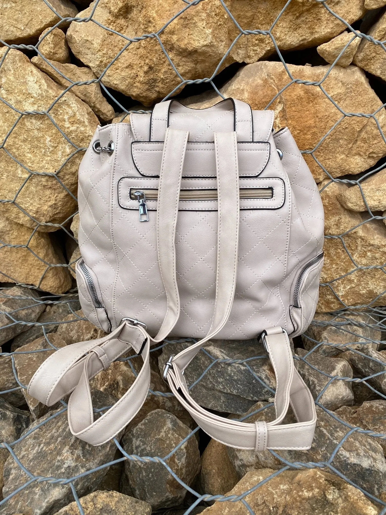 Yellow& Brown Backpack from Spain